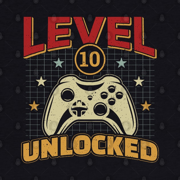 10th Birthday Level 10 Unlocked Video Gamer Game by aneisha